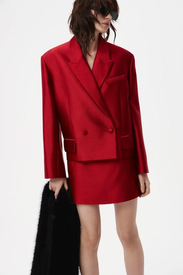 Satin Oversize Blazer from Limé
