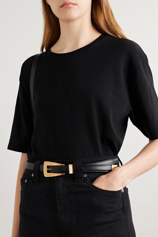 Lucca Leather Belt from KHAITE