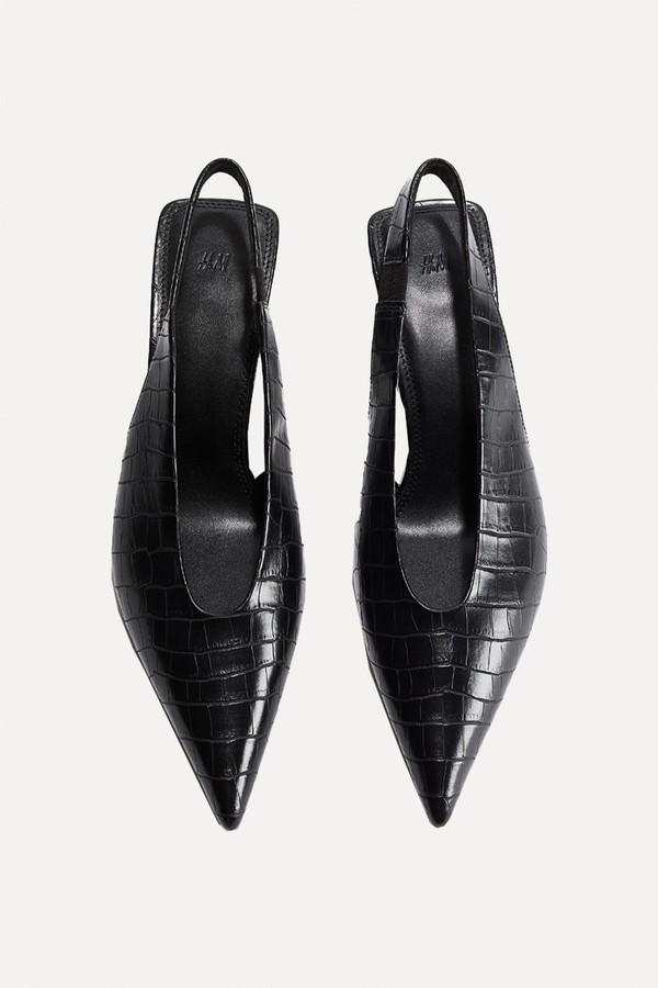 Pointed Slingbacks from H&M