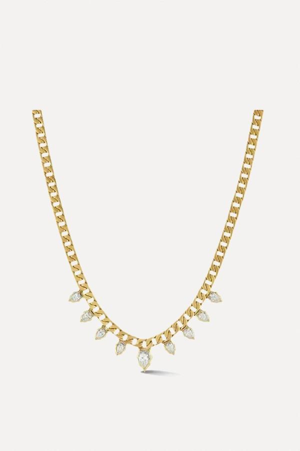 Two Tone Hanging Envoy Necklace