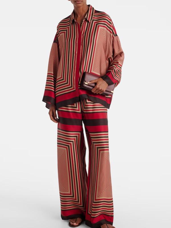 Cora Printed Oversized Shirt