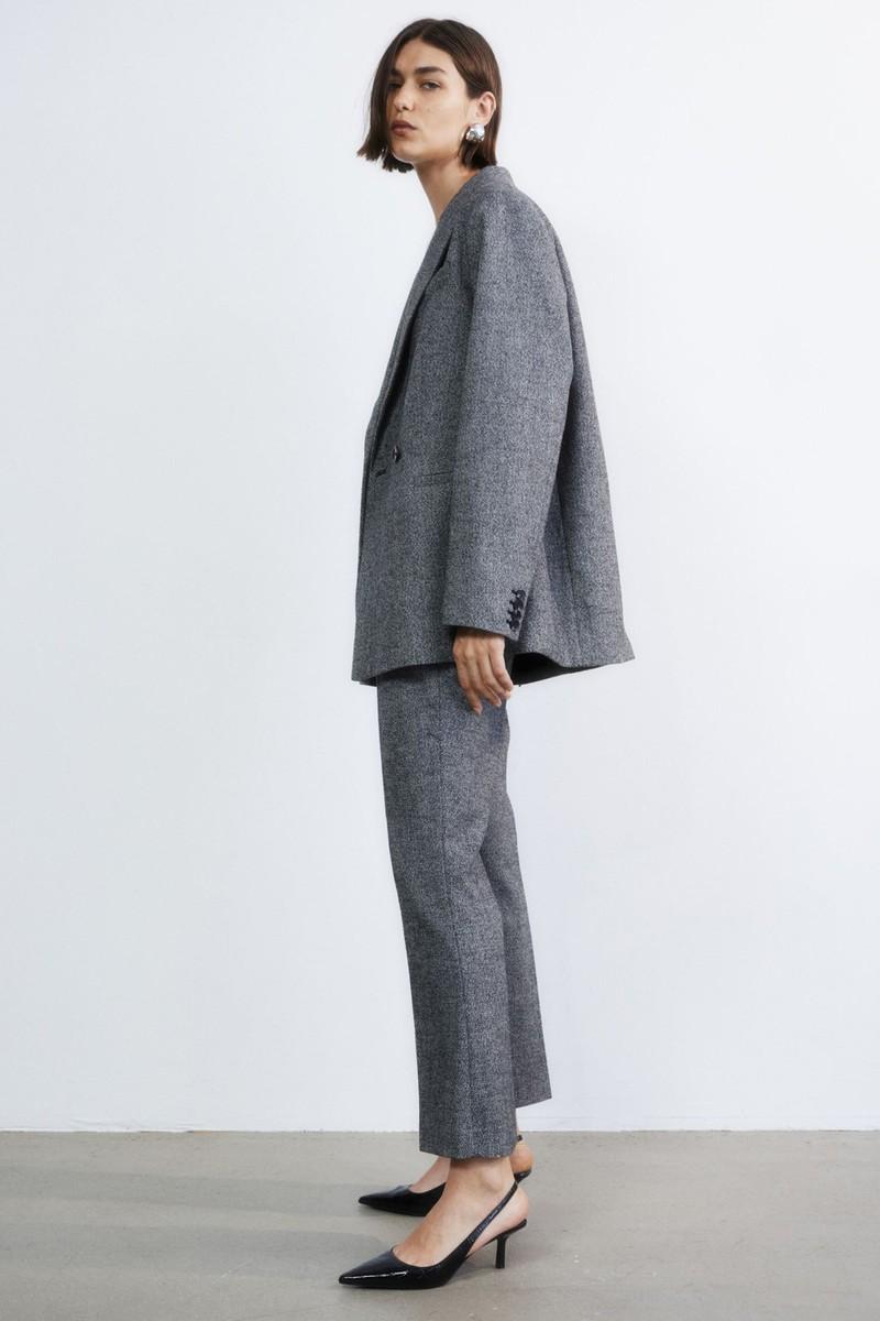 Oversized Double-Breasted Blazer