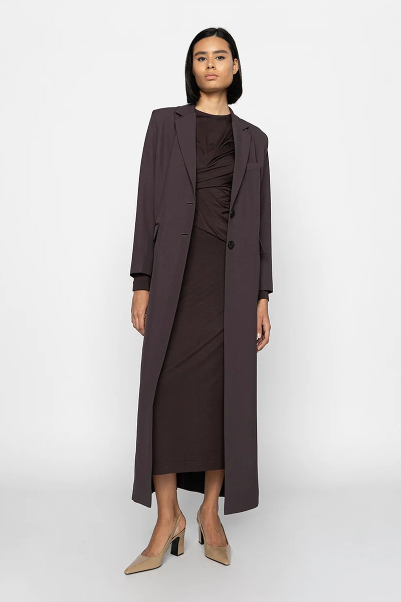 Lama Signature Long Blazer from Bouguessa