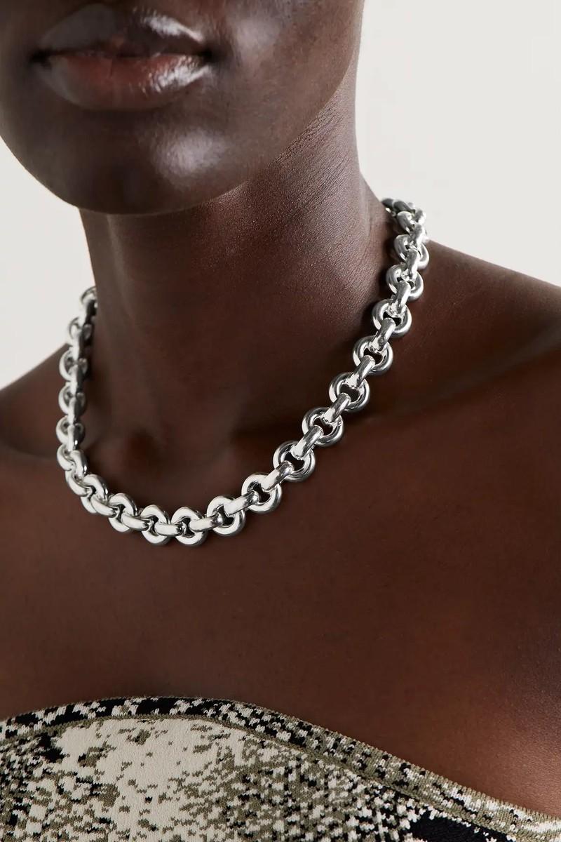 Euclid Recycled Sterling Silver Necklace from Loren Stewart X NET Sustain