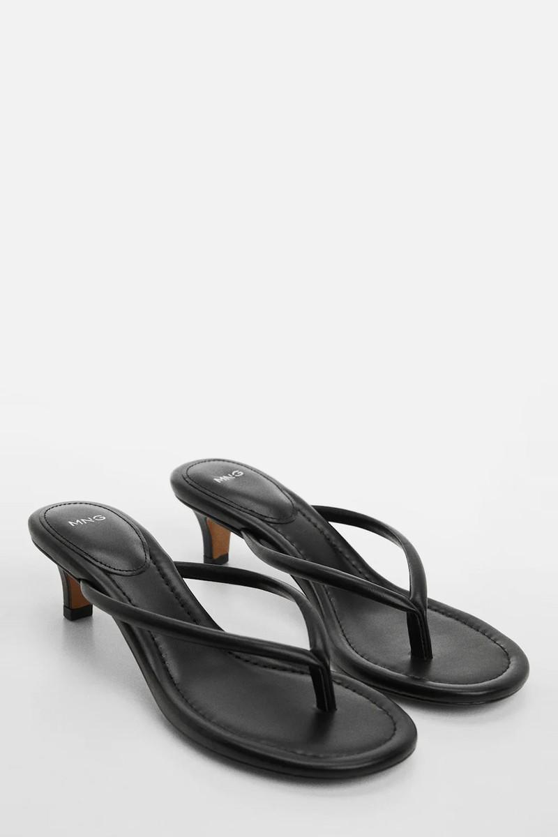 Kitten Heel Sandals from Mango