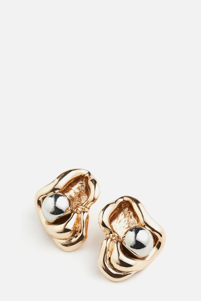 Organic-Shaped Earrings