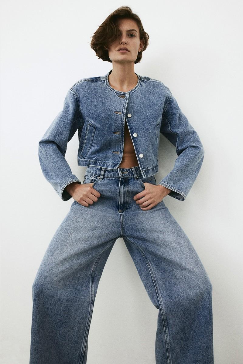 Cropped Denim Jacket