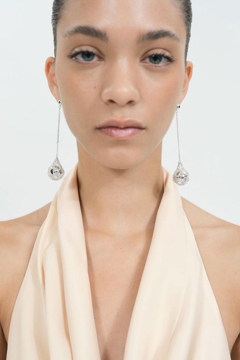 Sphere Drop Earrings