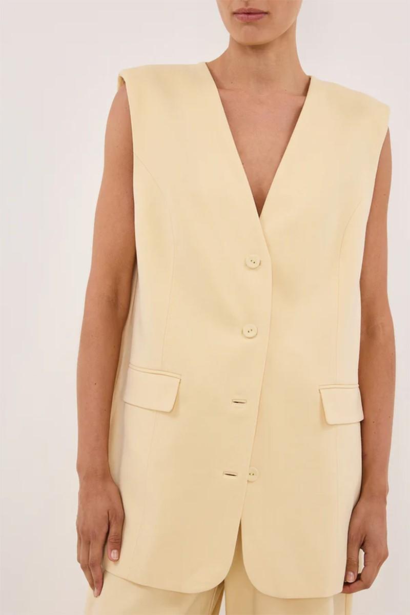 Oliver Dune Oversized Vest from DISSH