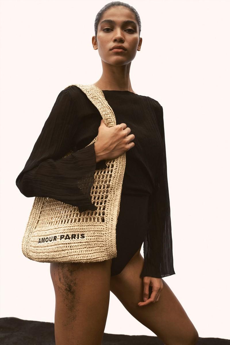 Straw Tote Bag
