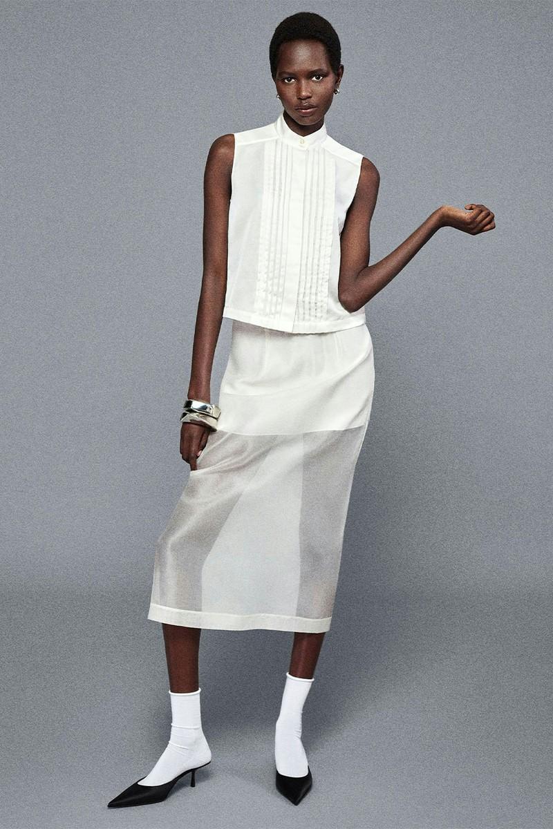 The Silk Organza Skirt from Frame