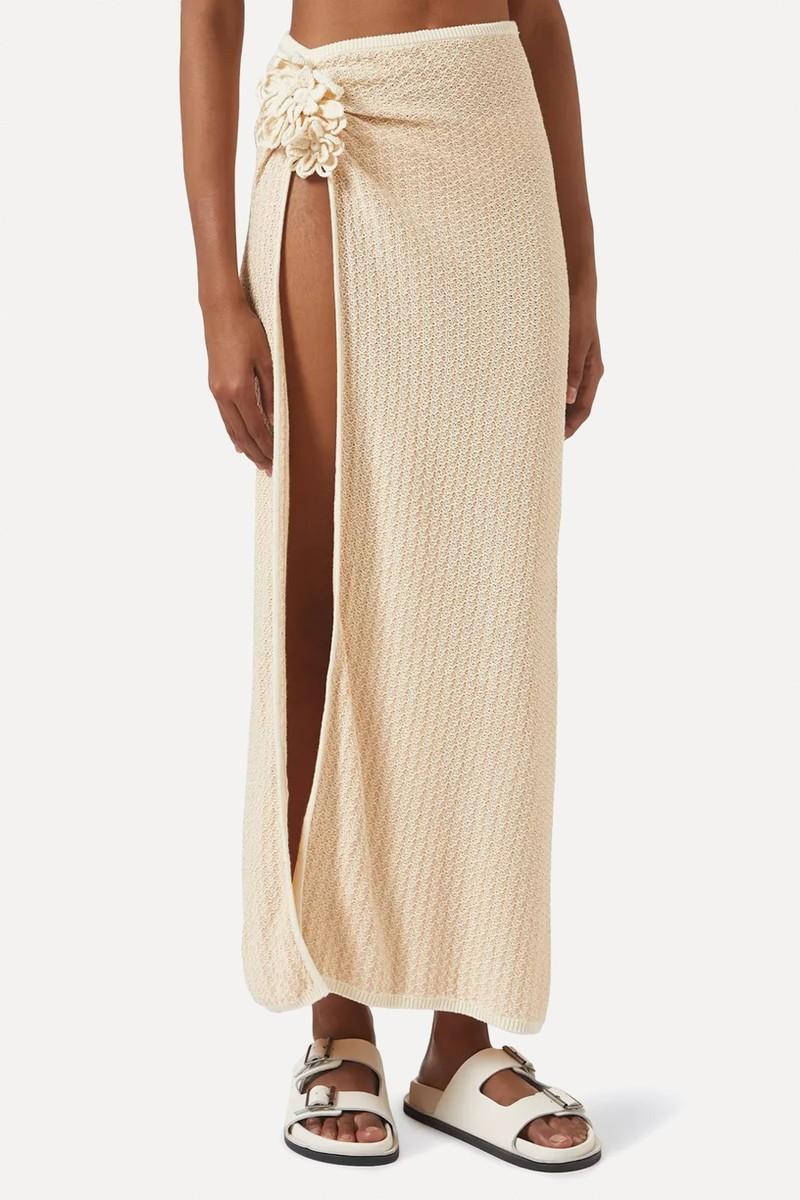 Magnolia Crochet Maxi Skirt from Devon Windsor