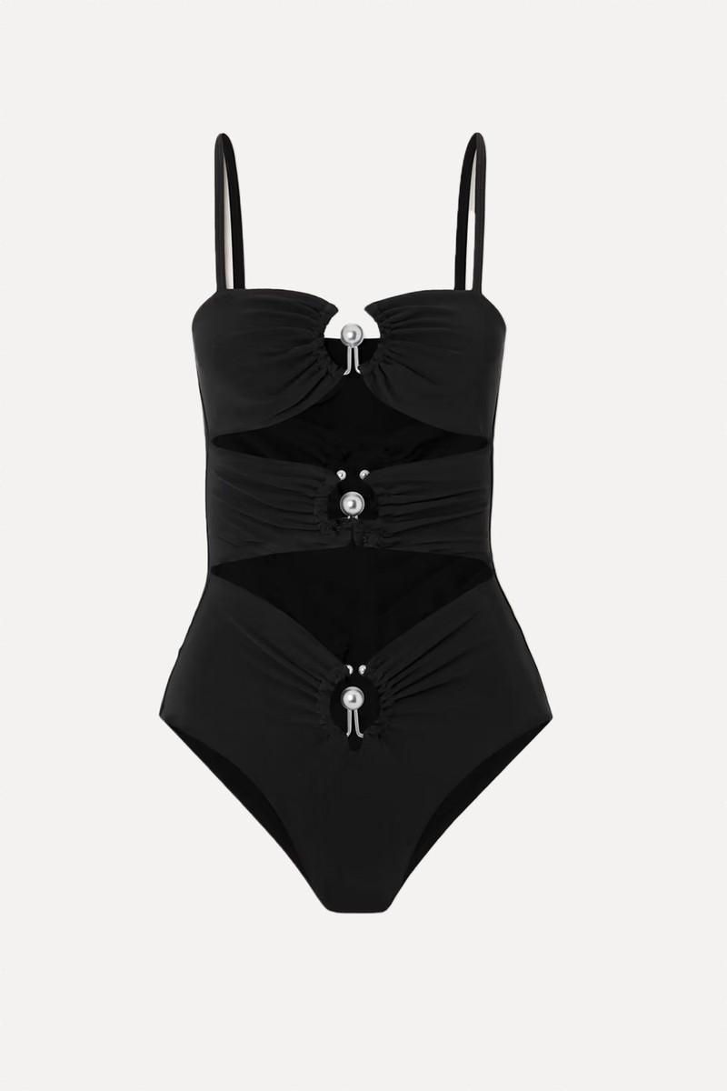 Pierced Orbit Swimsuit from CHRISTOPHER ESBER
