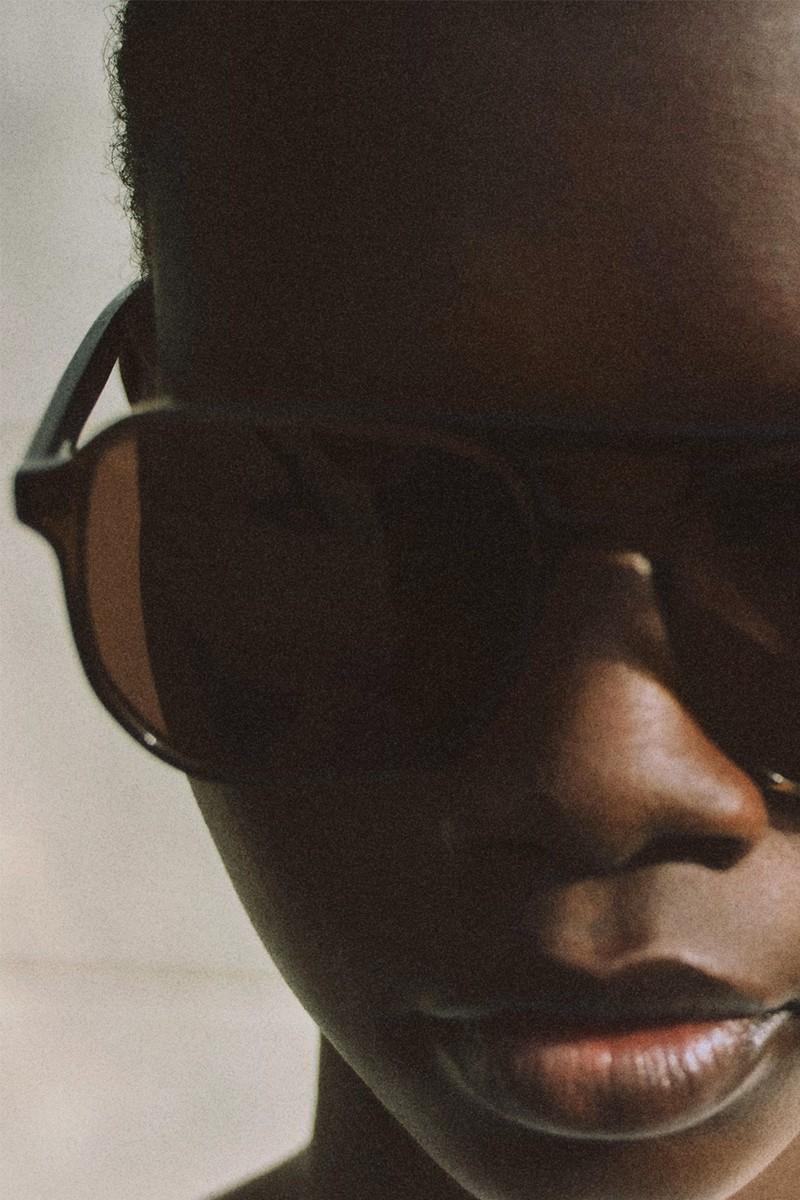 Oversized Square-Frame Aviator Sunglasses