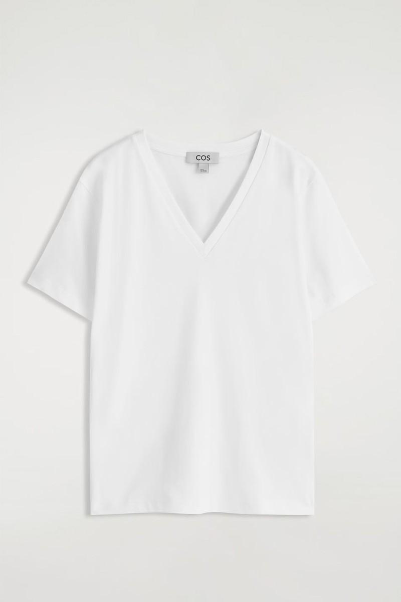 V-Neck Cotton T-Shirt