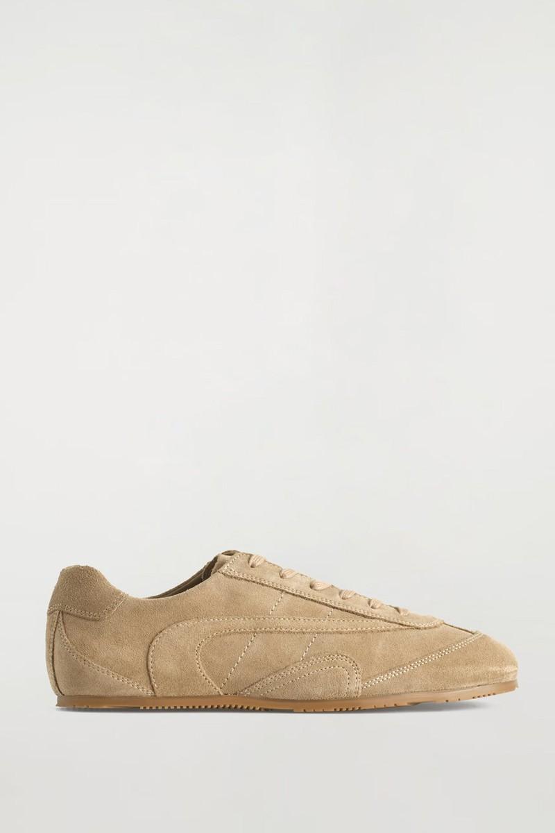 Minimal Suede Trainers