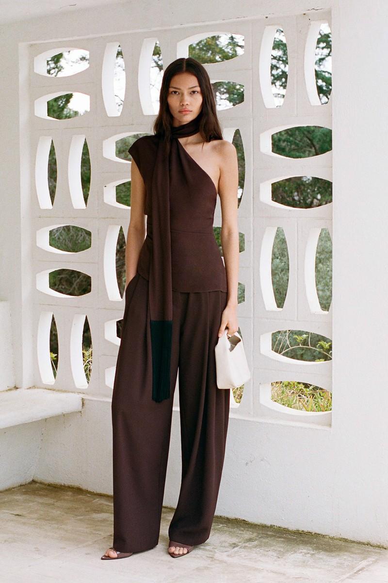 Pleat Detail Trousers