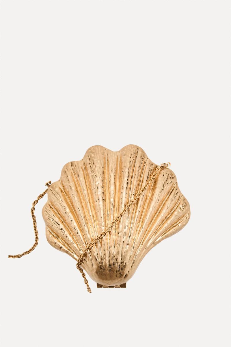 Shell Design Clutch Bag