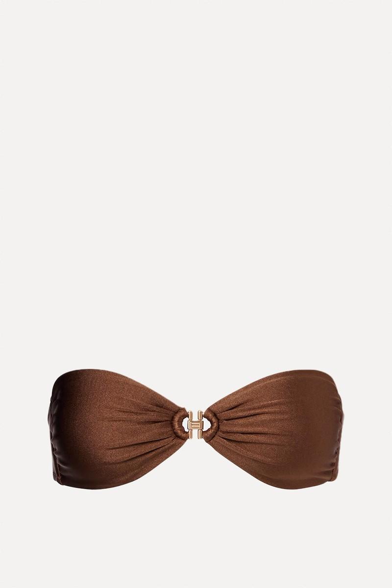 Istanbul Bandeau Bikini Top from MELISSA ODABASH