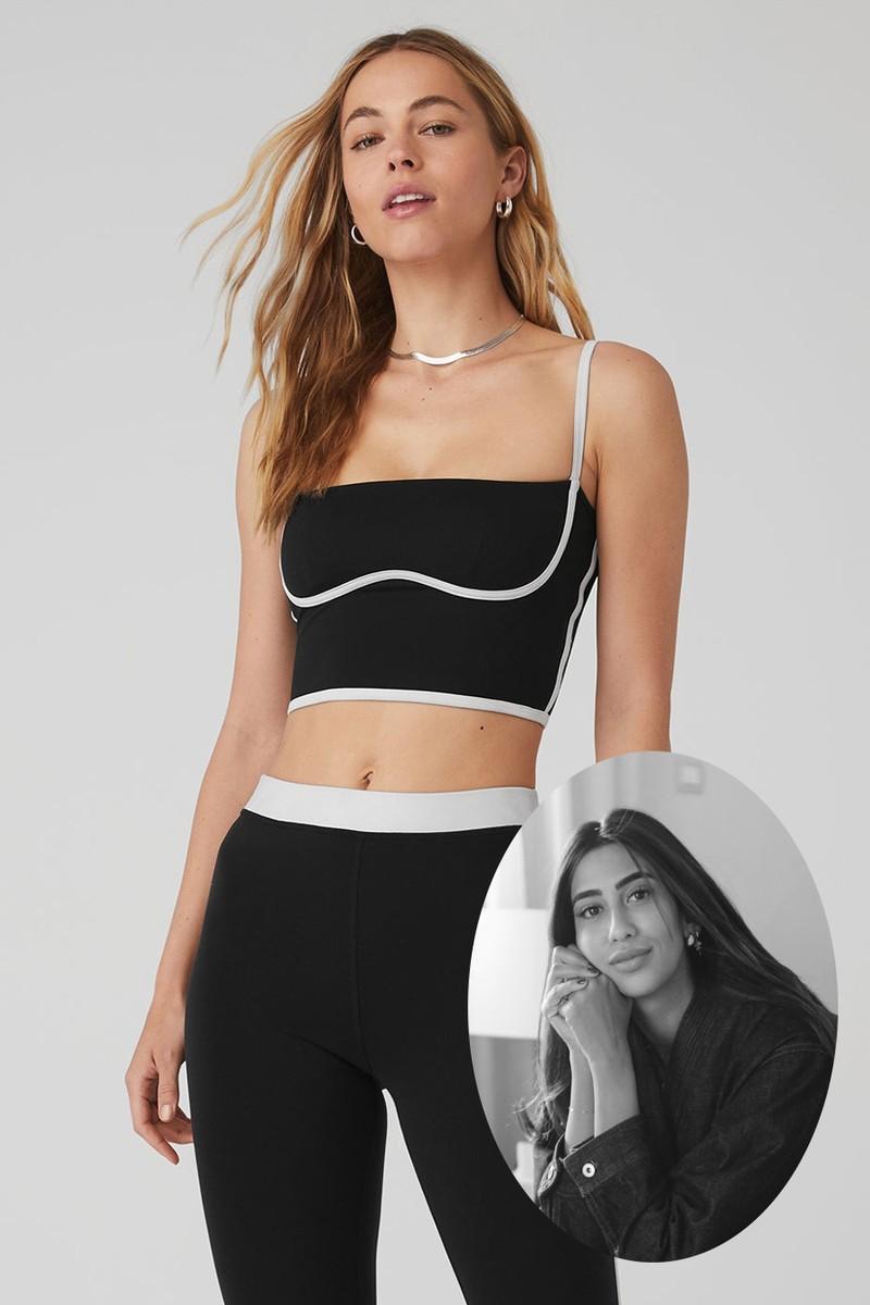 Airbrush Streamlined Bra Tank, AED 286 | Alo