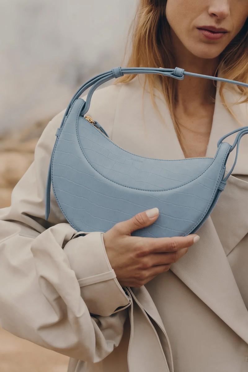 Numéro Dix Edition Crocodile Nubuck Polar Bag from Polène