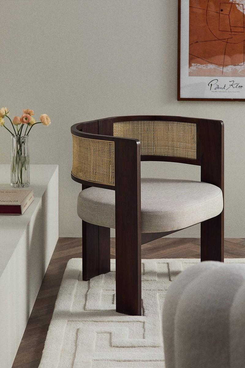 Mahogany Lounge Chair