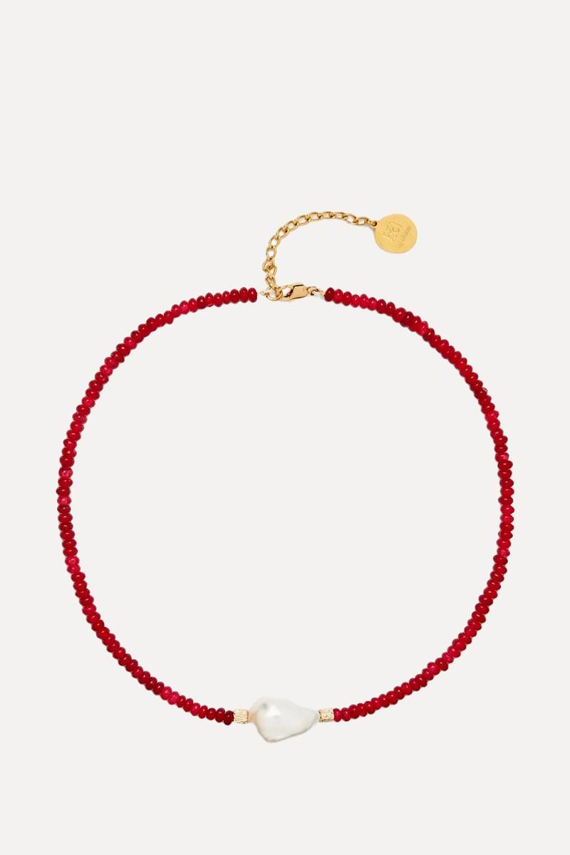 Verity Beaded Necklace from By Alona