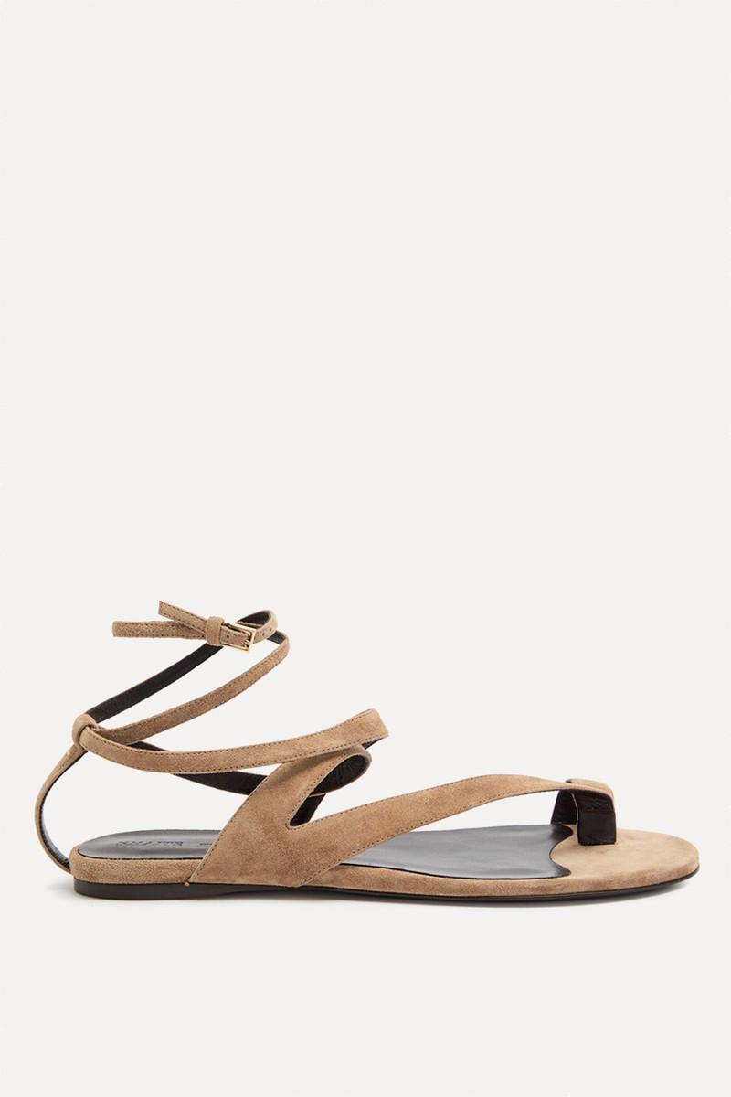 Aimee Suede Sandals from Khaite