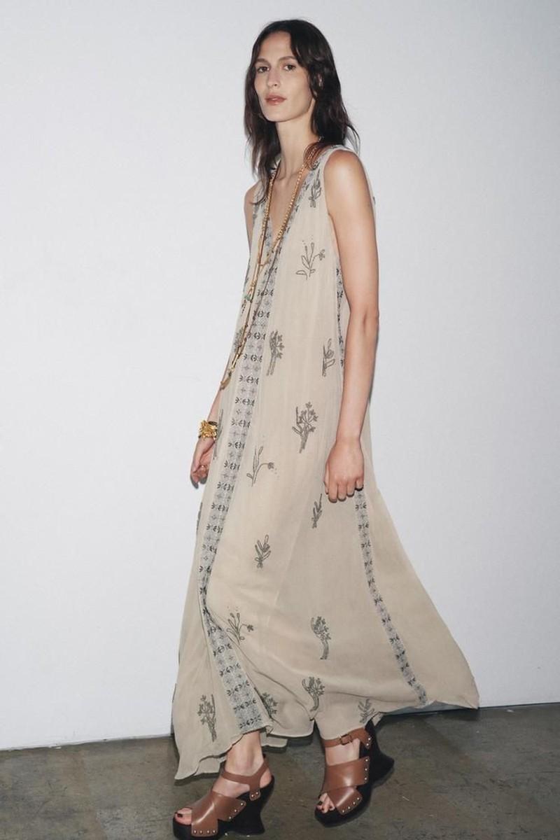 Beaded Embroidered Dress