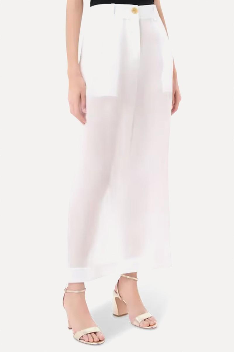 Lucian Compact Organza Maxi Skirt from Khaite