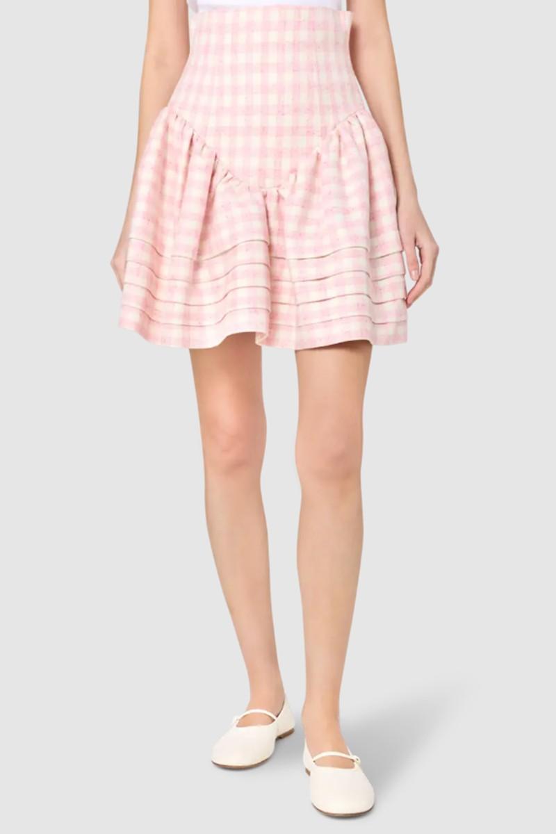 High Waist Ruffle Skirt from Shushu/Tong