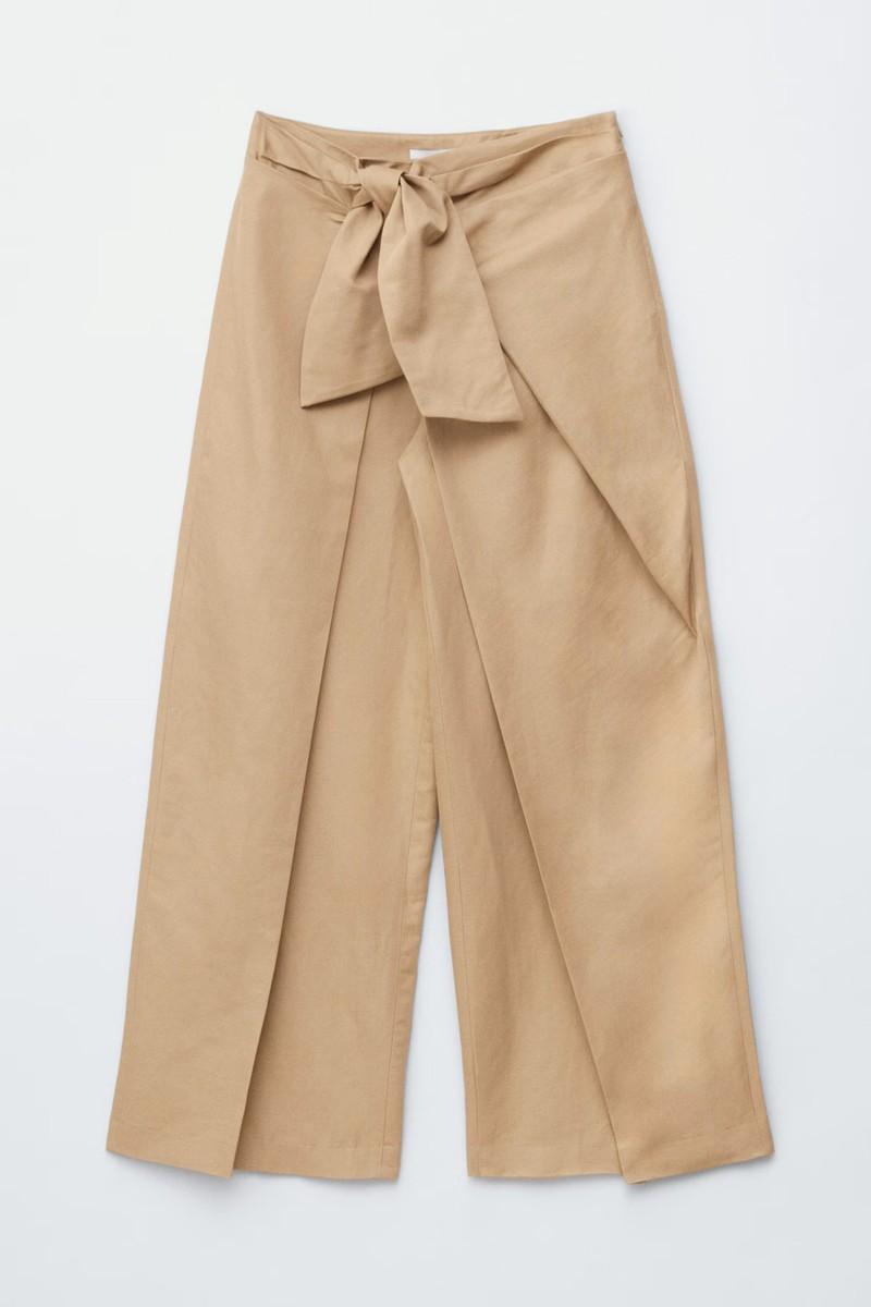Tapered Press-Crease Trousers