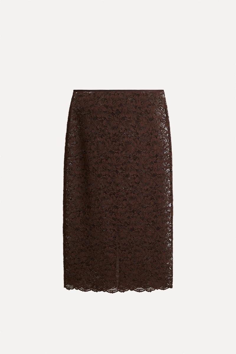 Lace Pencil Skirt from H&M