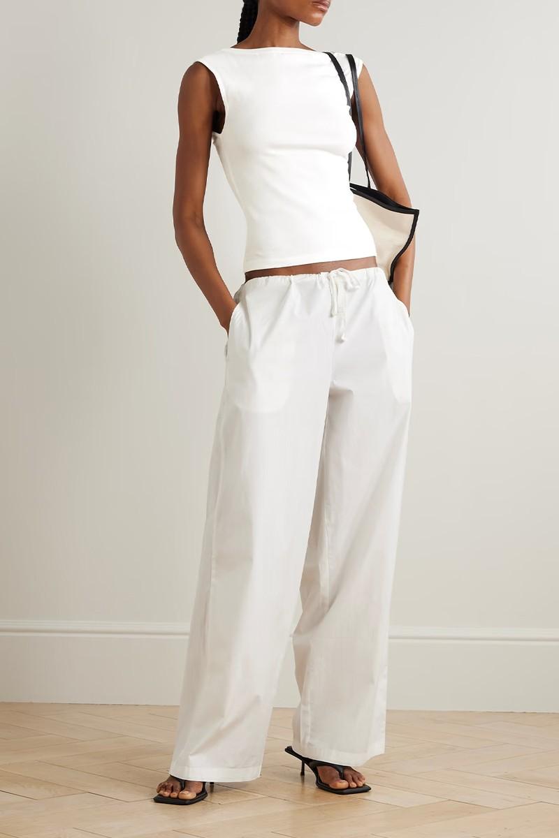 Organic Cotton-Jersey Top from St. Agni