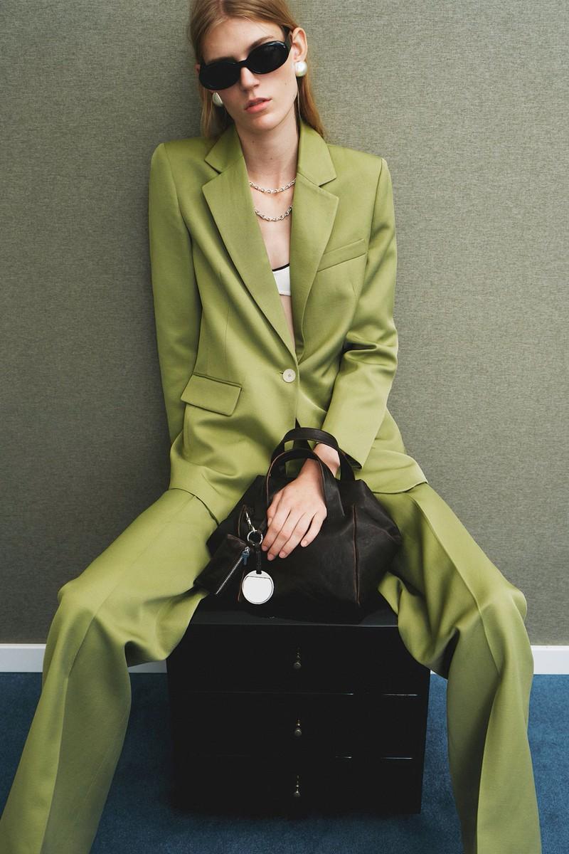 Linen-Blend Suit Jacket