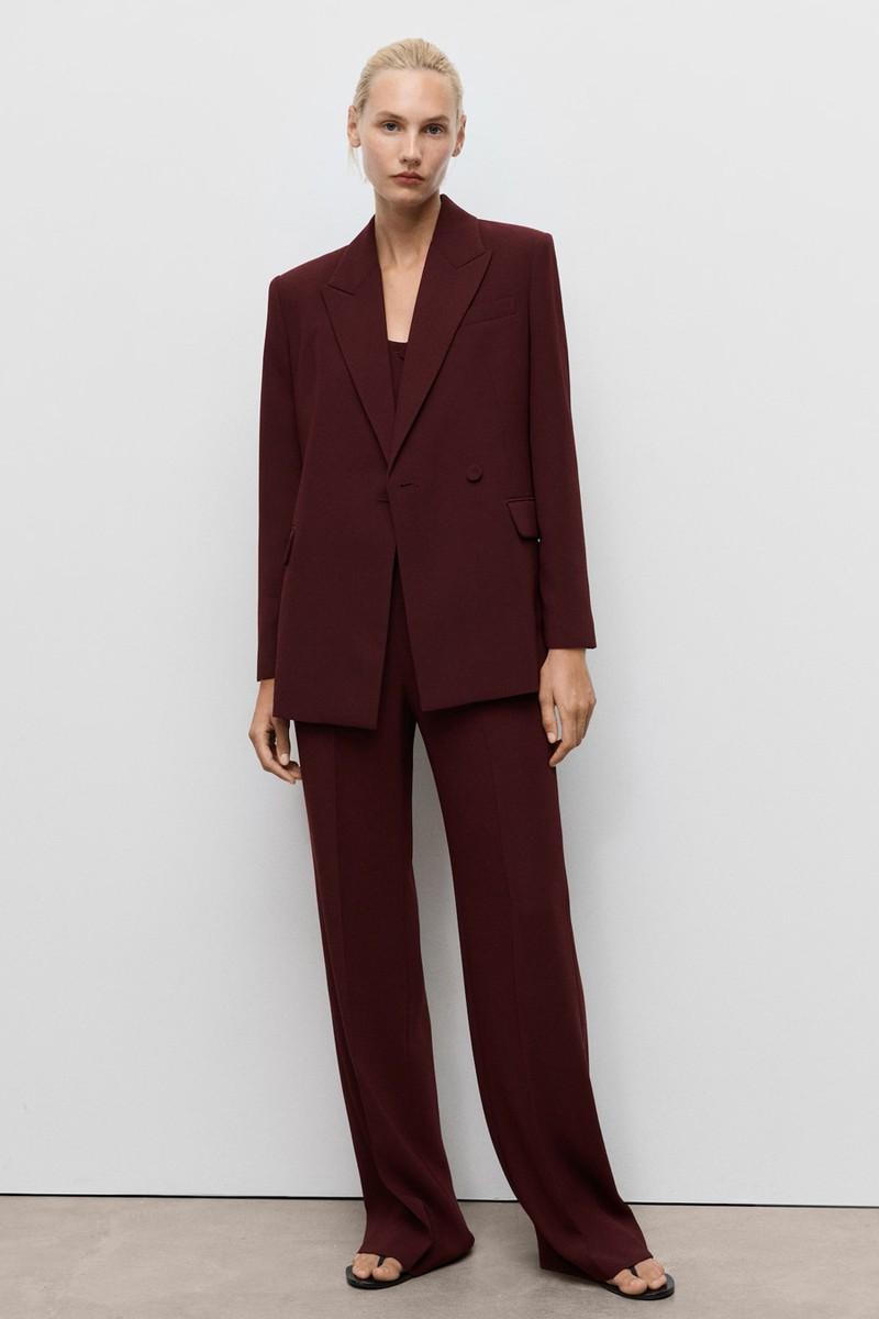 Double-Breasted Suit Jacket from Mango