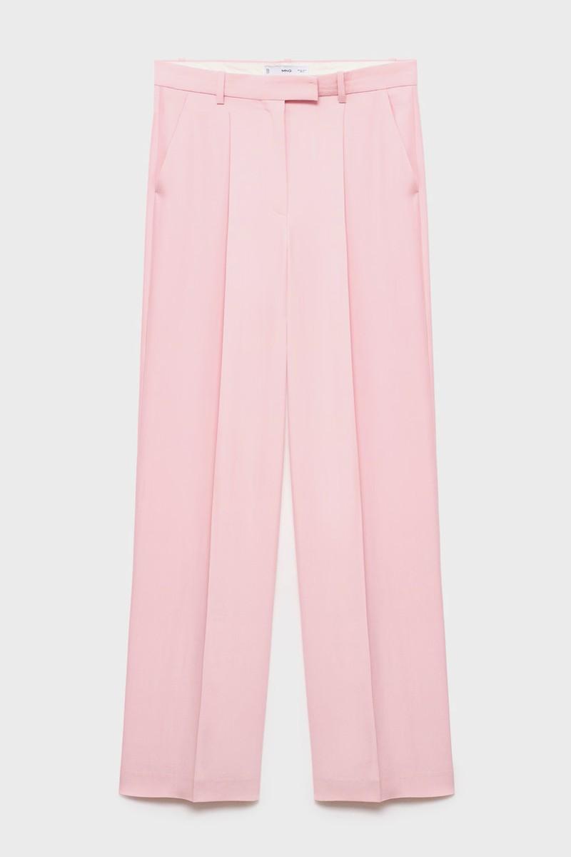 Wide Leg Suit Trousers