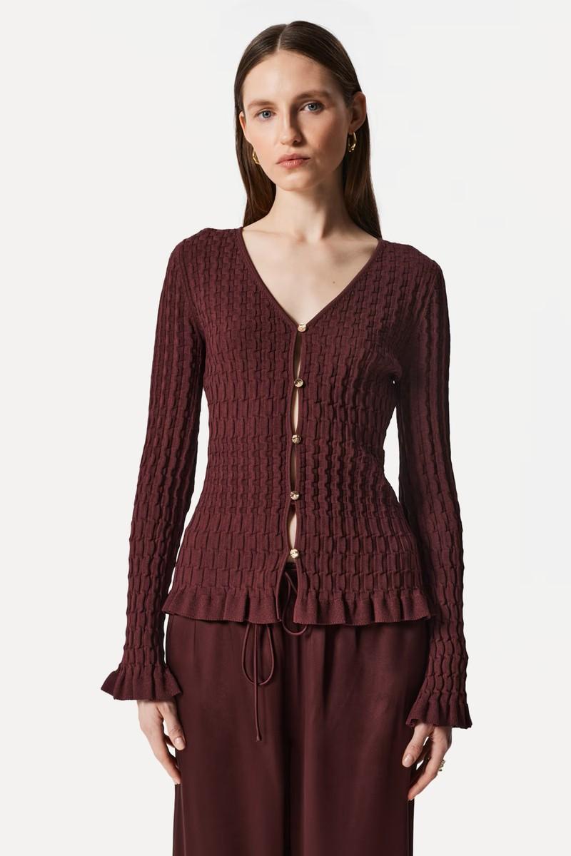 Textured Knit Cardigan from & Other Stories