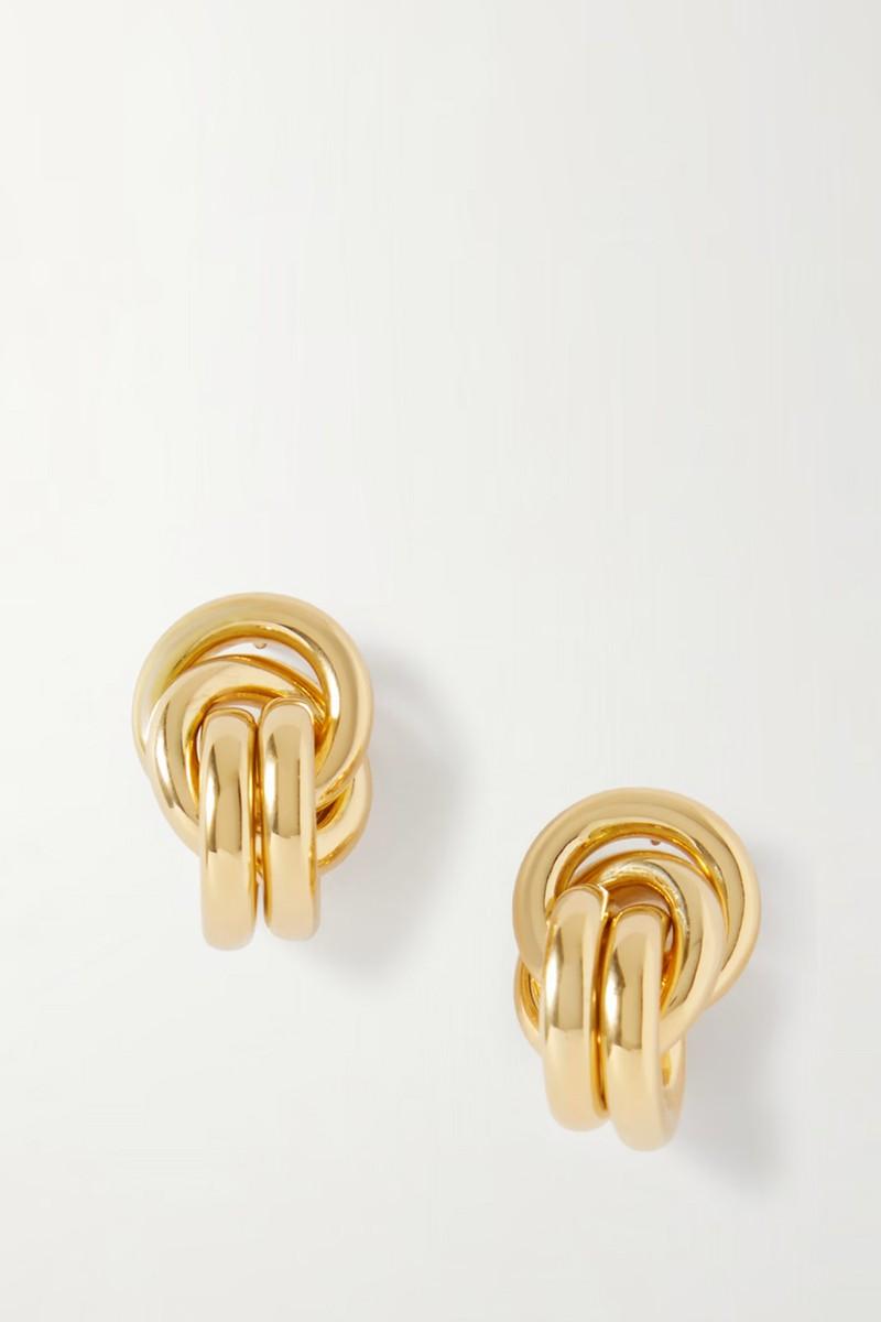 The Vera Gold Vermeil Earrings from LIÉ STUDIO
