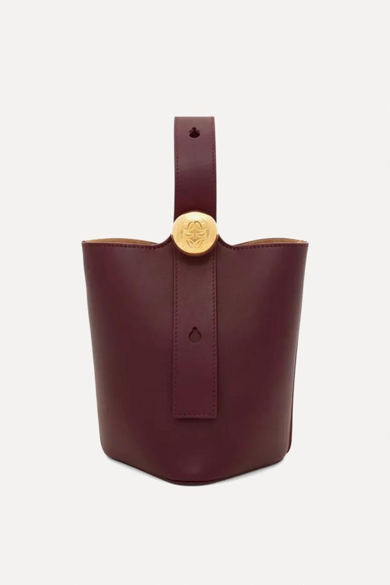 Mini Pebble Bucket Bag from Loewe