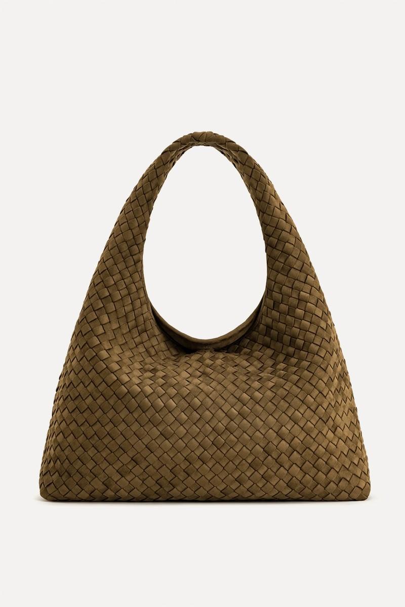 Faux Suede Tote Bag from Jw Pei