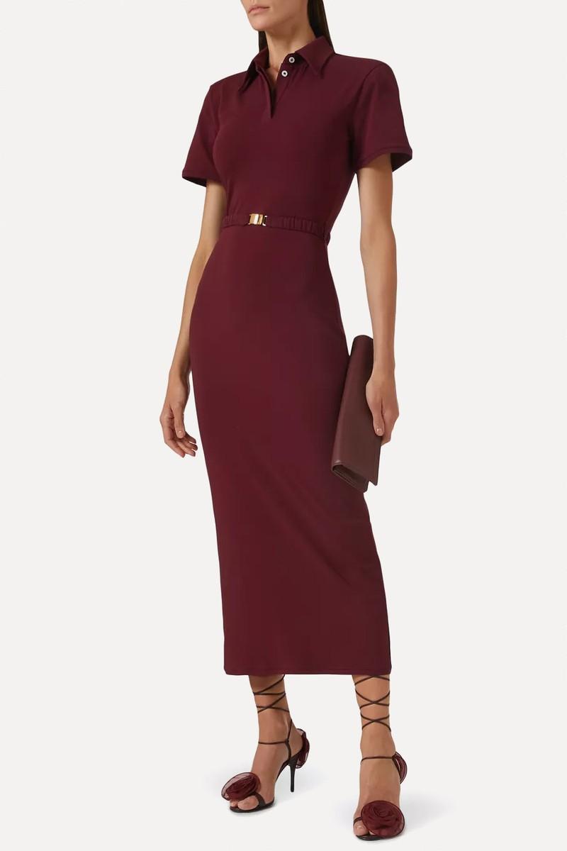 Belted Polo Dress from Rowen Rose