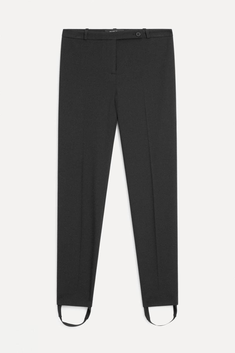 100% Cotton Trousers With Elasticated Hems from Massimo Dutti
