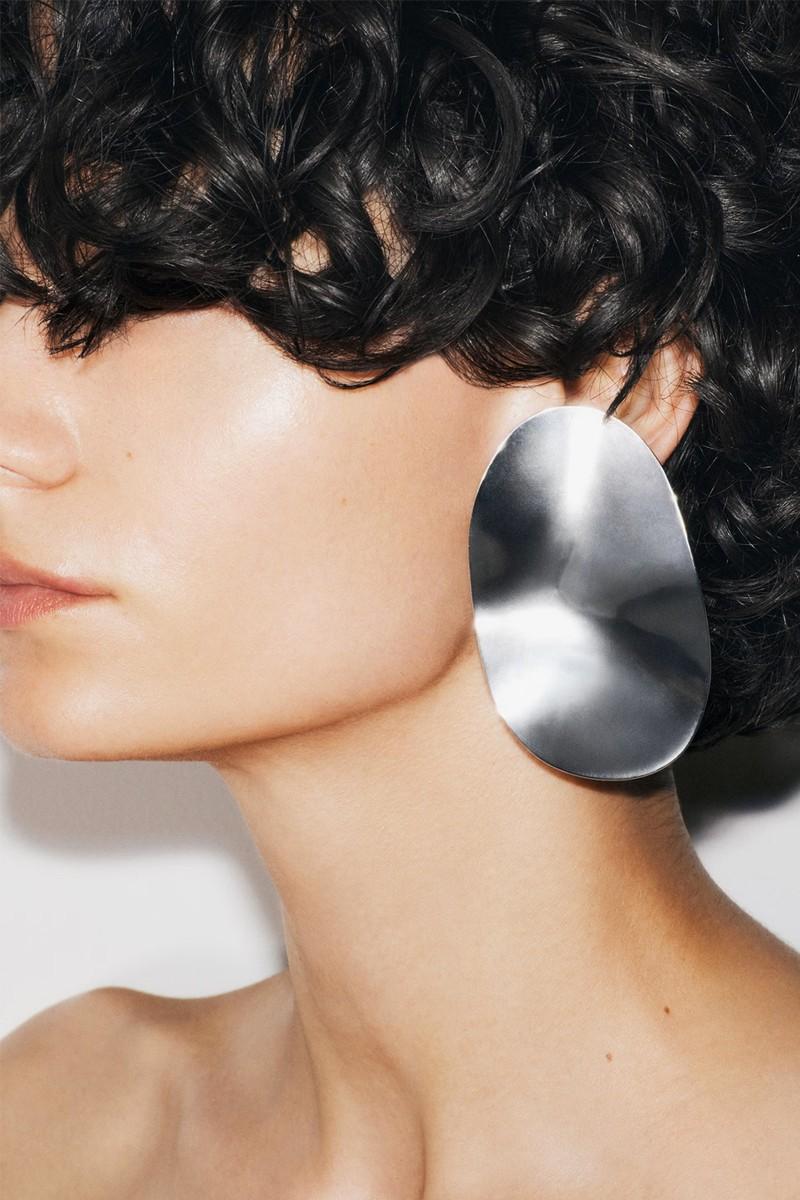 Oversized Oval Earrings