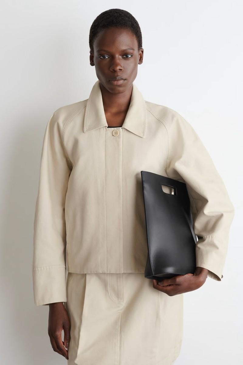 Rounded Cotton Jacket