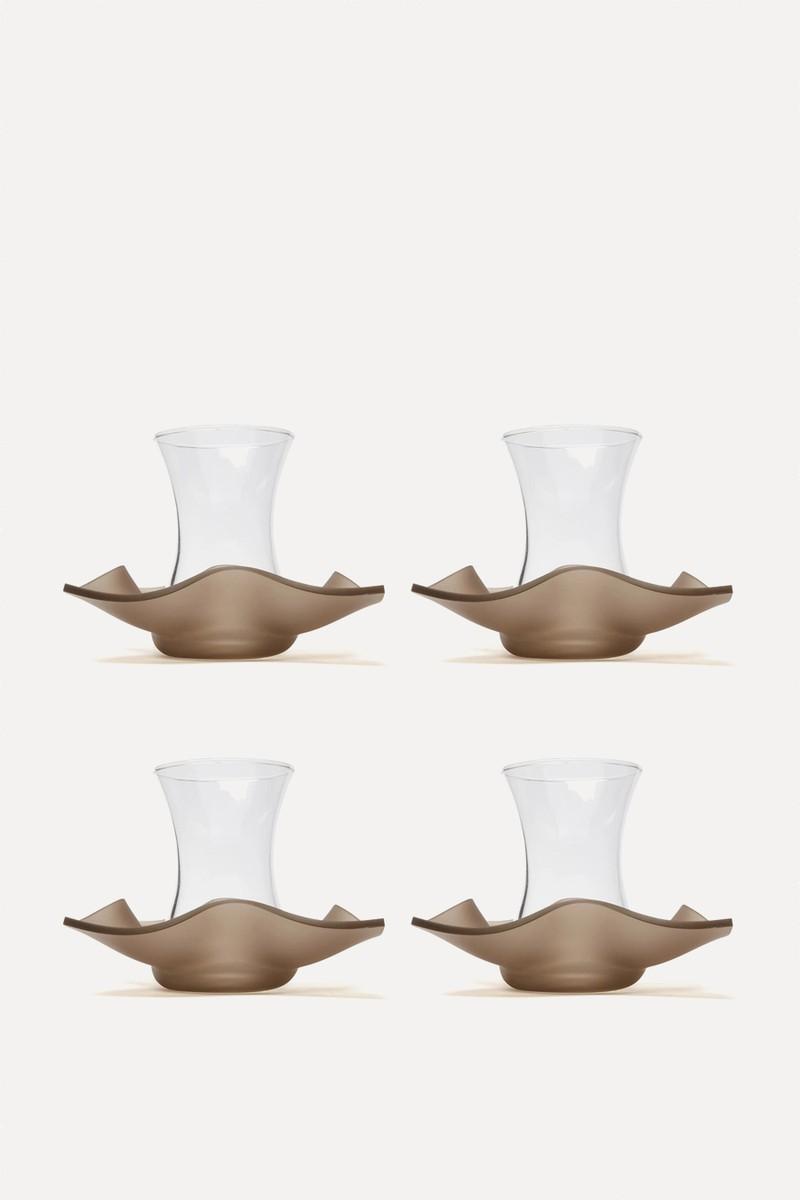 Teacup & Saucer Set from L'Afshar