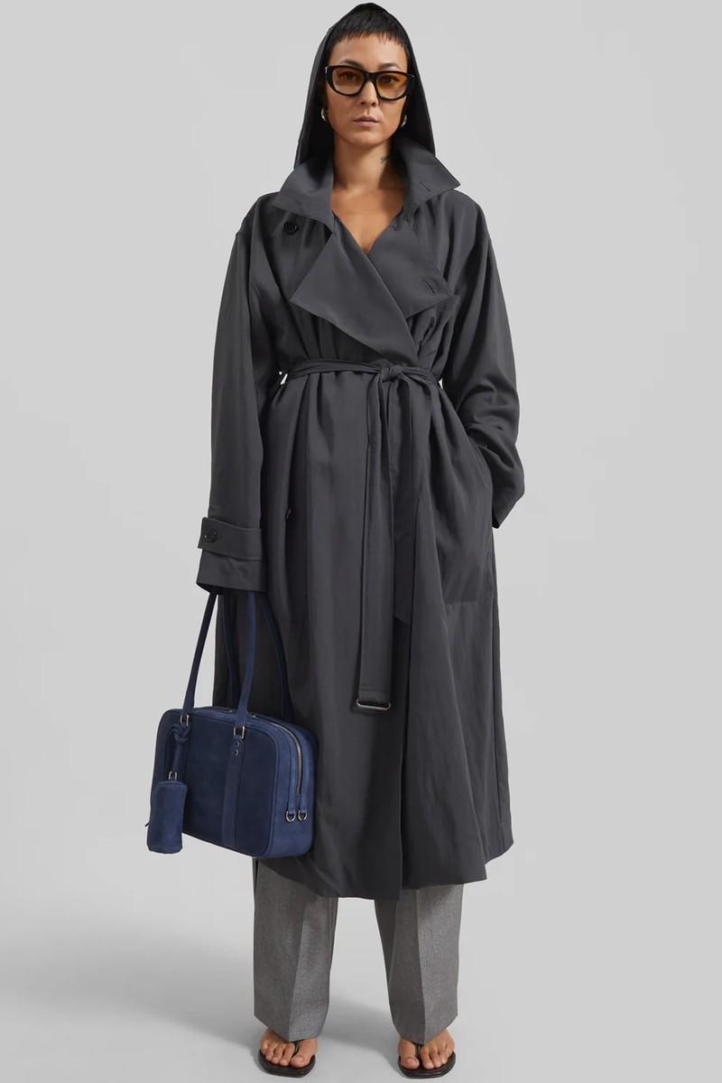 Neasden Hooded Trench Coat