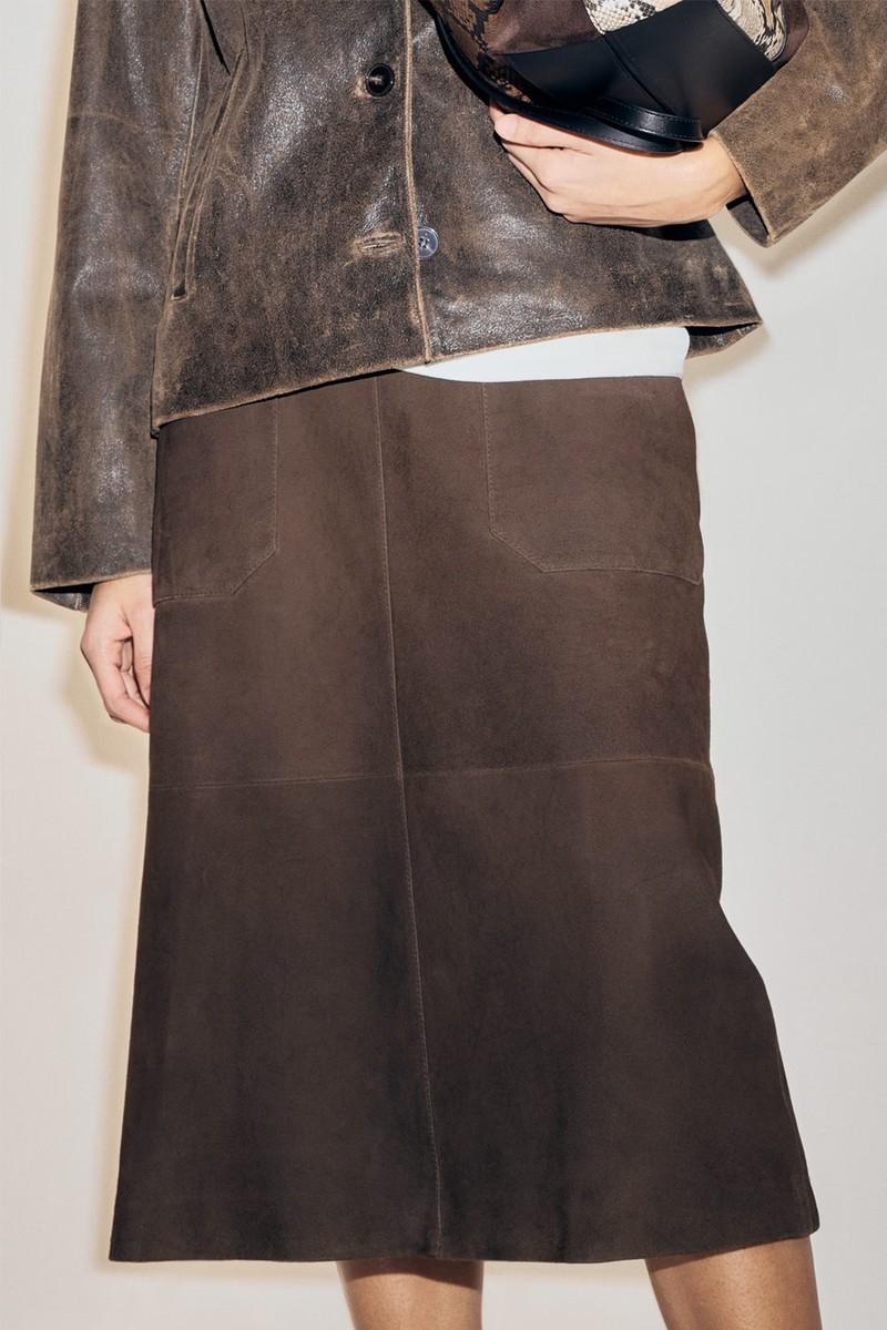 Suede Skirt from H&M