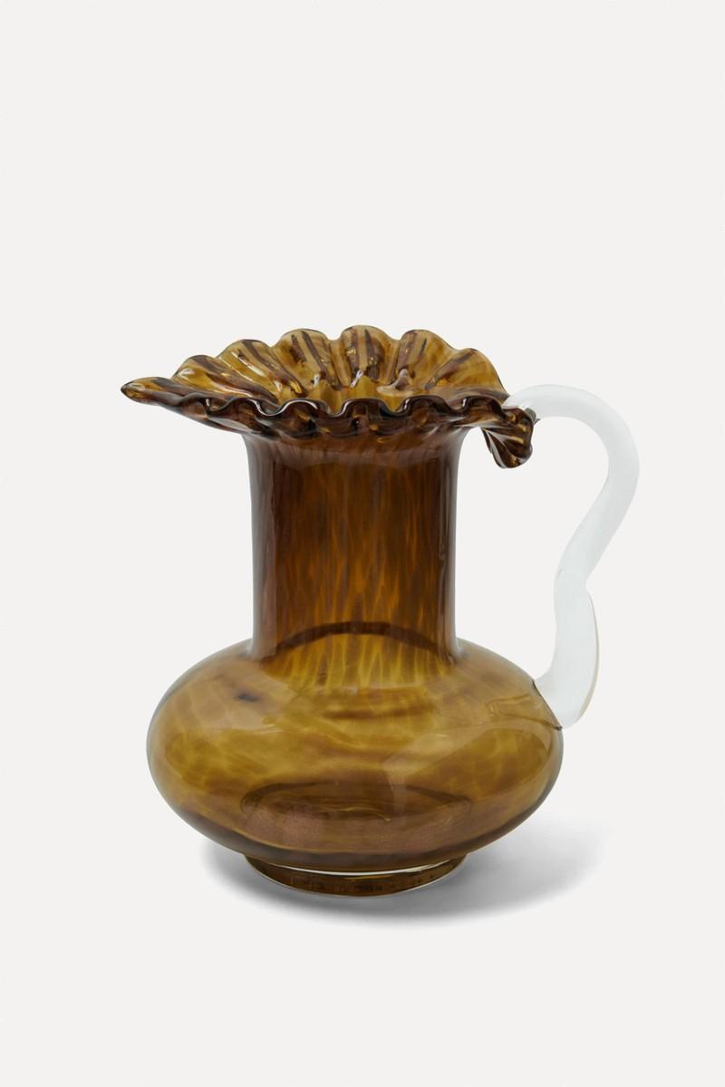 Tramonta Fluted Glass Jug from Aura