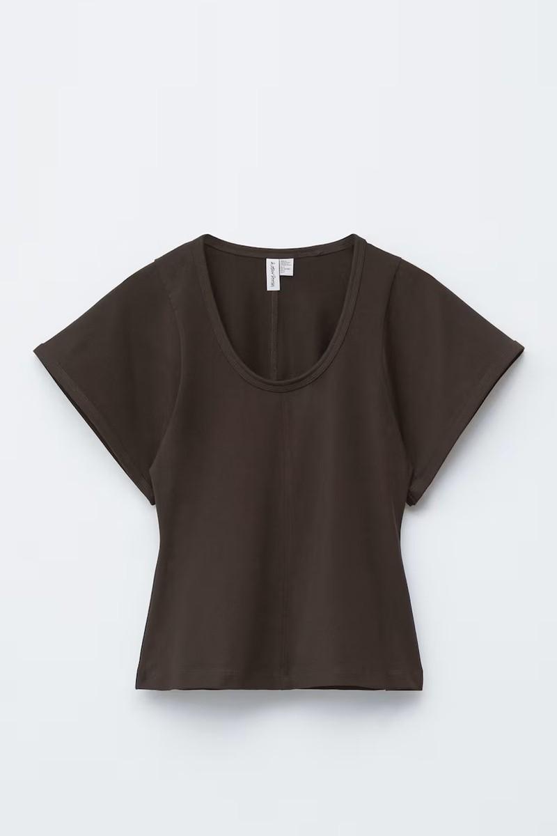 Scoop-Neck T-Shirt